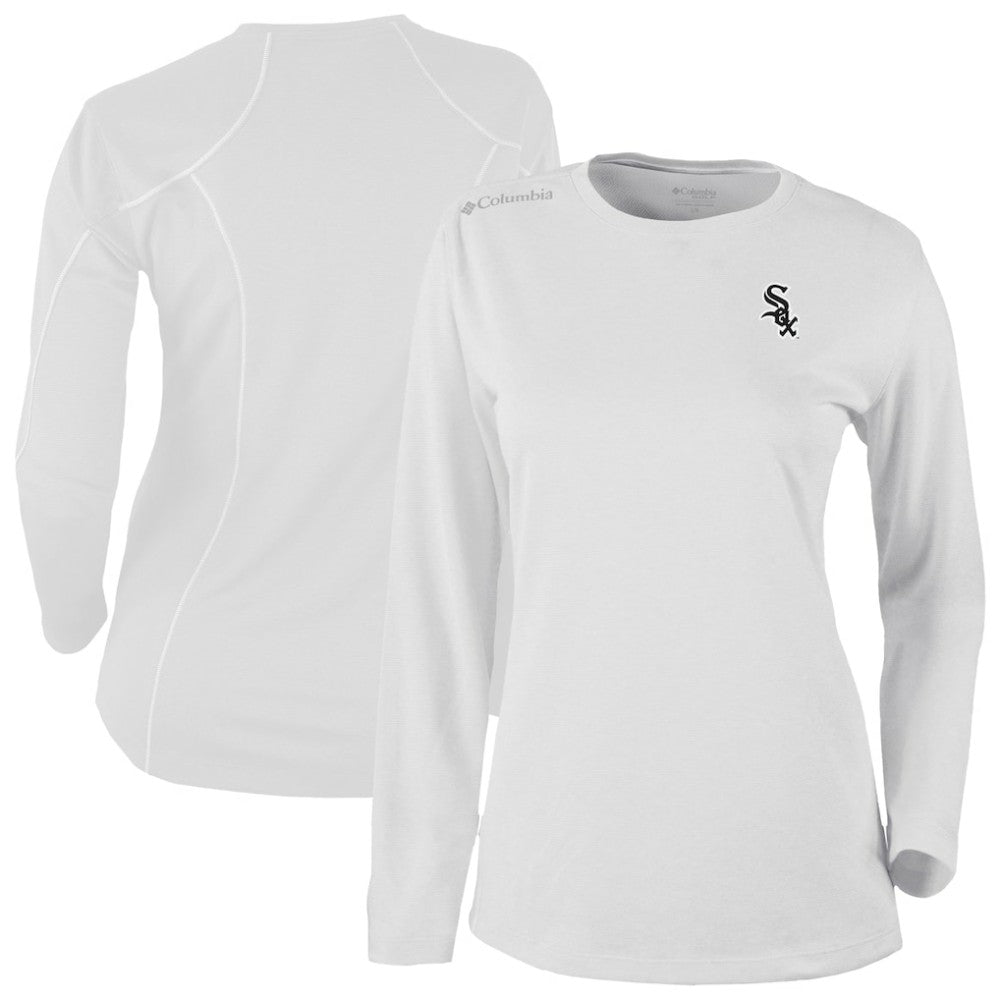 Chicago White Sox Shotgun Long Sleeve T-Shirt - White | Columbia