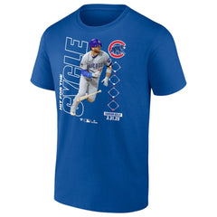 Carson Kelly Chicago Cubs Hit For The Cycle T-Shirt - Royal