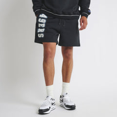 San Francisco 49ers Off Season Unisex Fleece Shorts - Black cheap