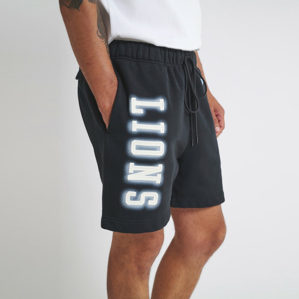 Detroit Lions Off Season Unisex Fleece Shorts - Black discount