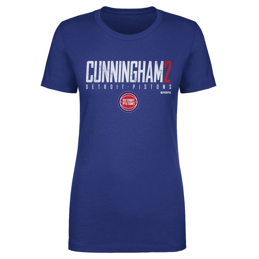 Cade Cunningham Detroit Pistons 500 Level Women's Elite T-Shirt sale - Blue online