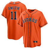 Cam Smith Houston Astros Alternate Replica Jersey - Orange | Nike