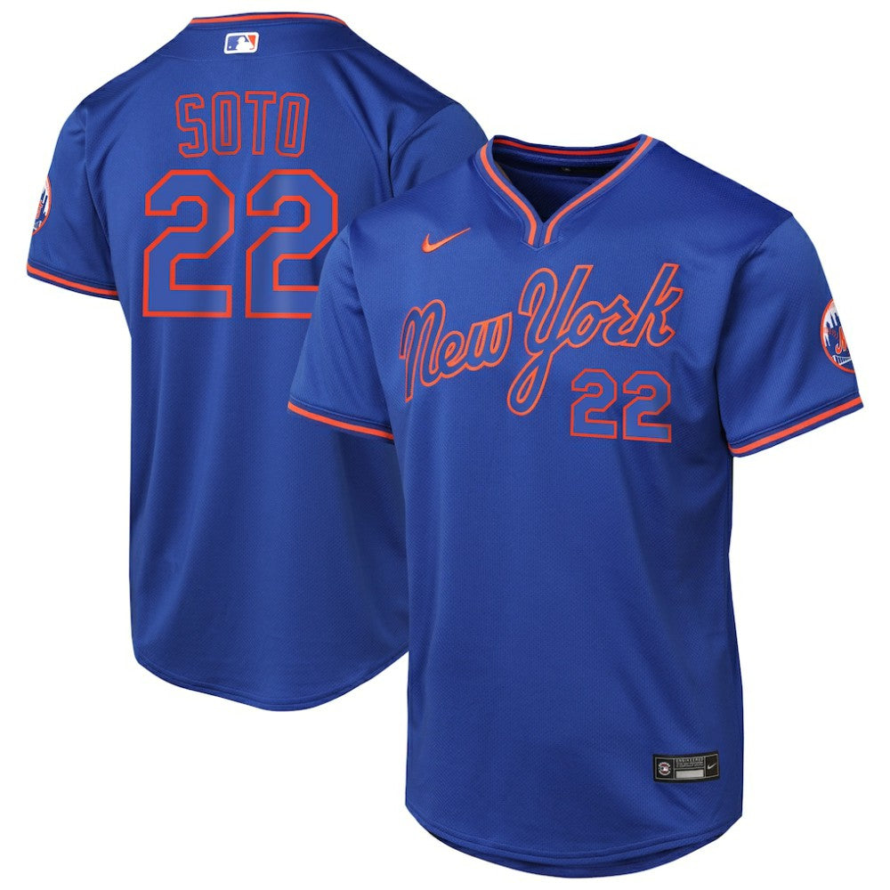 Juan Soto New York Mets Youth Alternate 2 Limited Jersey - Royal | Nike