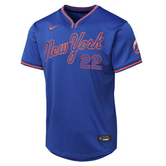 Juan Soto New York Mets Youth Alternate 2 Limited Jersey - Royal | Nike