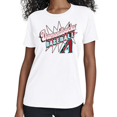 Arizona Diamondbacks Starter Women's Drive-In T-Shirt - White