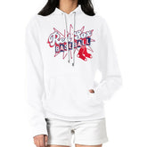 Boston Red Sox Starter Women's Drive-In Pullover Hoodie - White