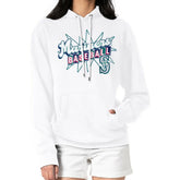 Seattle Mariners Starter Women's Drive-In Pullover Hoodie - White