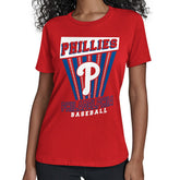 Philadelphia Phillies Starter Women's Poster Print T-Shirt - Red
