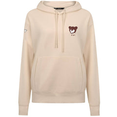 Chicago Cubs Levelwear Women's Cooperstown Collection Adorn Core Logo Pullover Hoodie - Khaki