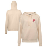 Minnesota Twins Levelwear Women's Cooperstown Collection Adorn Core Logo Pullover Hoodie - Khaki