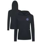 Chicago White Sox Levelwear Women's Cooperstown Collection Relay Core Logo Pullover Hoodie - Black
