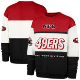 San Francisco 49ers '47 Breeze Maximalist Sweatshirt - Scarlet/Black online