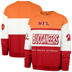 Tampa Bay Buccaneers '47 Throwback Breeze Maximalist Sweatshirt - Orange/Red cheap