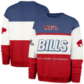 Buffalo Bills '47 Throwback Breeze Maximalist Sweatshirt - Royal/Red discount