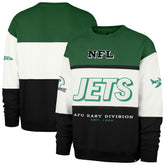 New York Jets '47 Throwback Breeze Maximalist Sweatshirt - Kelly Green/Black outlet