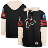 Atlanta Falcons '47 Split Zone Cornerback Duo Hoodie - Black outlet