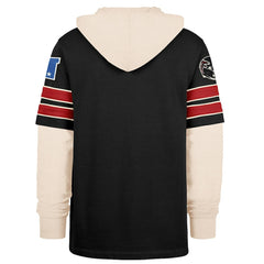 Atlanta Falcons '47 Split Zone Cornerback Duo Hoodie - Black outlet