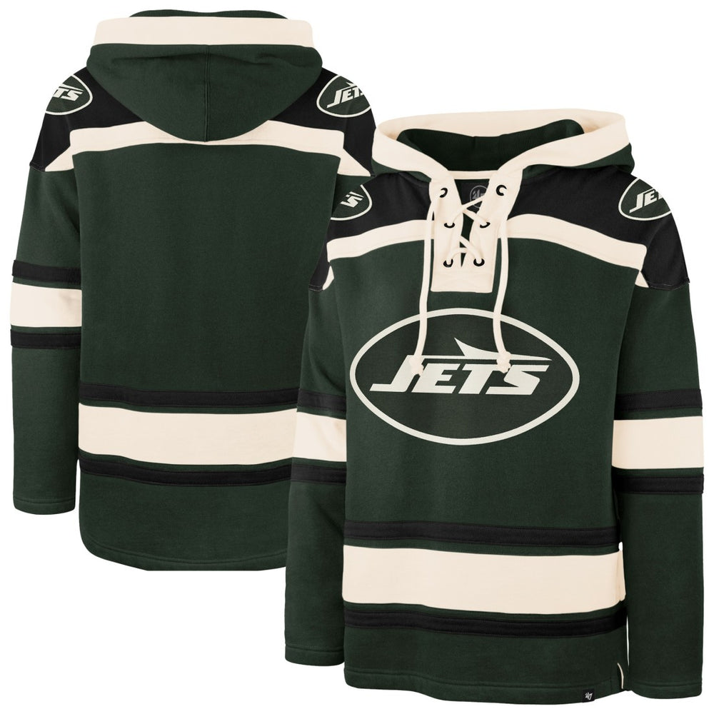 New York Jets '47 Men's Superior Lacer Hoodie - Dark Green online