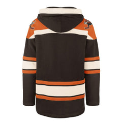 Cleveland Browns '47 Throwback Superior Lacer Hoodie - Brown outlet