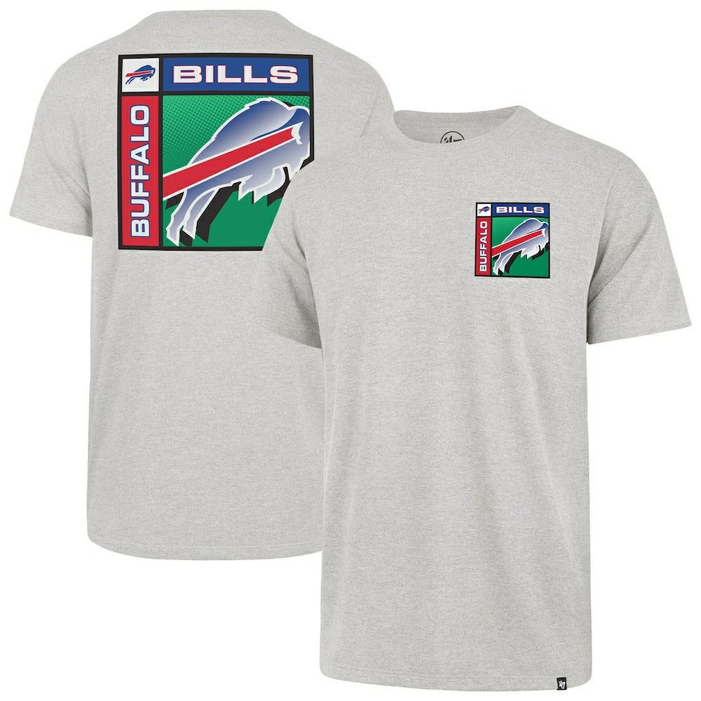 Buffalo Bills '47 Chrome Plate Franklin T-Shirt - Gray for sale