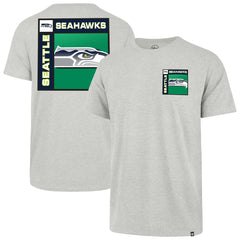 Seattle Seahawks '47 Chrome Plate Franklin T-Shirt - Gray discount