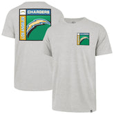 Los Angeles Chargers '47 Chrome Plate Franklin T-Shirt - Gray sale
