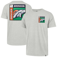Denver Broncos '47 Chrome Plate Franklin T-Shirt - Gray for sale