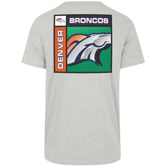 Denver Broncos '47 Chrome Plate Franklin T-Shirt - Gray for sale