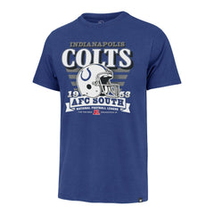 Indianapolis Colts '47 Stripe Splash Franklin Throwback T-Shirt - Royal cheap