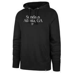 Atlanta Falcons '47 Sundays Regional Headline Hoodie - Black for sale