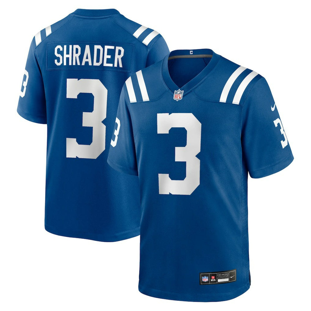 Spencer Shrader Indianapolis Colts Team Game Jersey - Royal | Nike discount