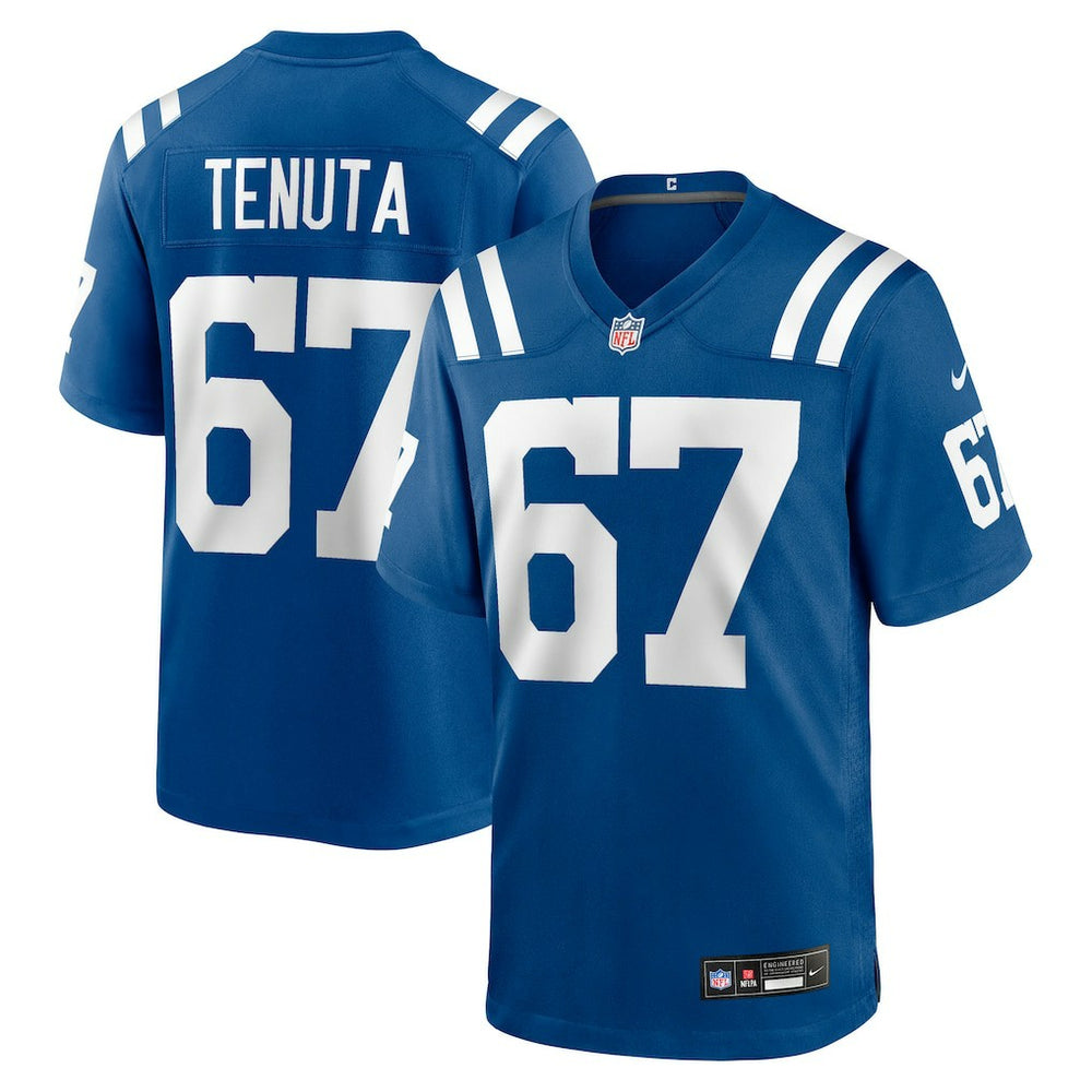 Luke Tenuta Indianapolis Colts Team Game Jersey - Royal | Nike sale