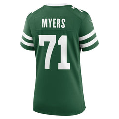 Josh Myers New York Jets Women's Game Jersey - Legacy Green | Nike sale