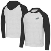Philadelphia Eagles Antigua Urgent Pullover Hoodie - Black/Heather Gray on sale