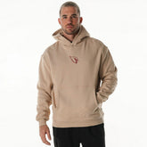 Arizona Cardinals The Wild Collective Unisex Oversized Graphic Fleece Hoodie - Tan cheap