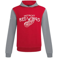 Detroit Red Wings Levelwear Ultimate Mission Pullover Hoodie Red/Gray