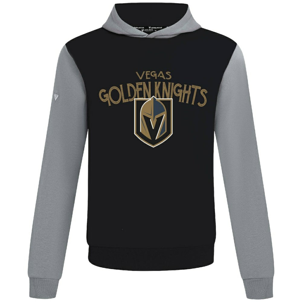 Vegas Golden Knights Levelwear Ultimate Mission Pullover Hoodie Black/Gray