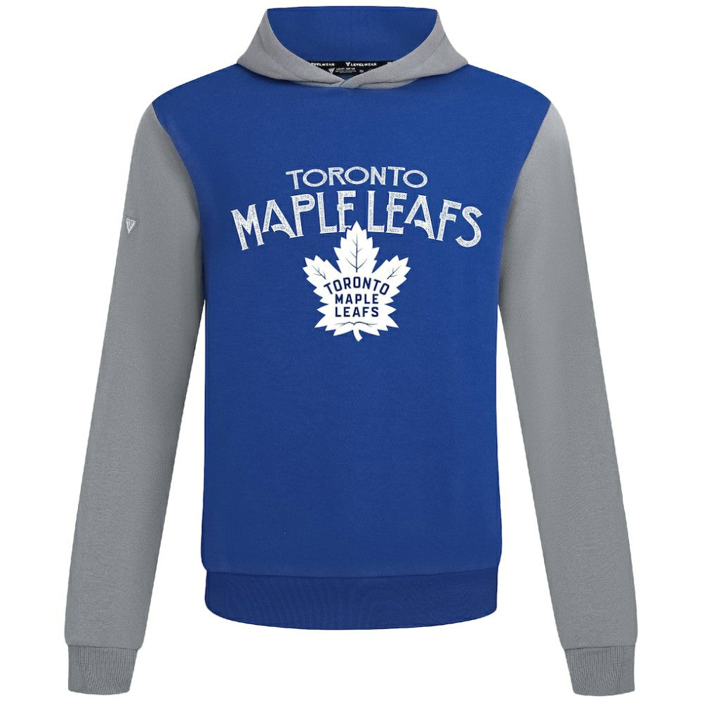 Toronto Maple Leafs Levelwear Ultimate Mission Pullover Hoodie Royal/Gray