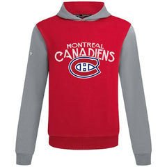 Montreal Canadiens Levelwear Ultimate Mission Pullover Hoodie Red/Gray