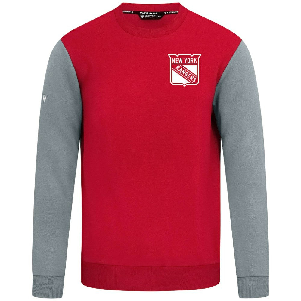 New York Rangers Levelwear Ultimate Response Sweatshirt Red/Gray