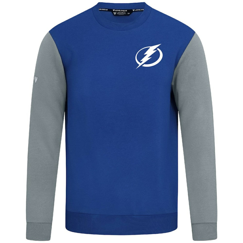 Tampa Bay Lightning Levelwear Ultimate Response Sweatshirt Royal/Gray
