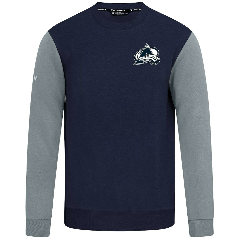 Colorado Avalanche Levelwear Ultimate Response Sweatshirt Navy/Gray