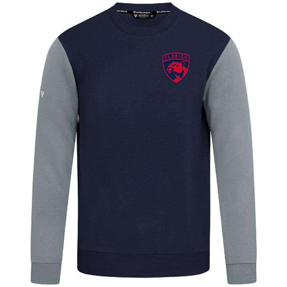 Florida Panthers Levelwear Ultimate Response Sweatshirt Navy/Gray