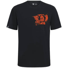 Anaheim Ducks Levelwear Focal Blasted T-Shirt Black