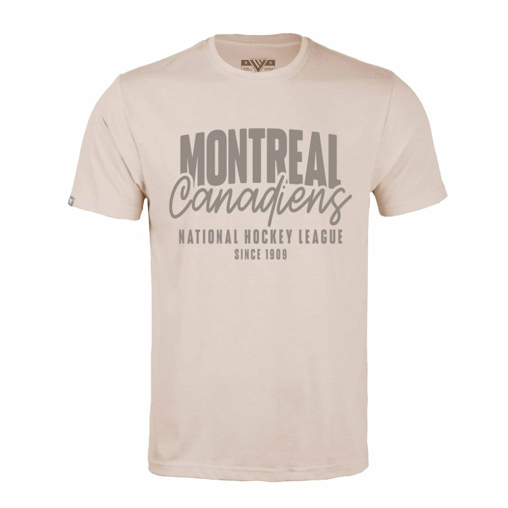 Montreal Canadiens Levelwear Richmond Response T-Shirt Khaki