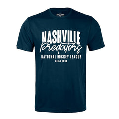 Nashville Predators Levelwear Richmond Response T-Shirt Navy