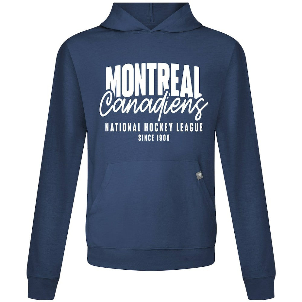 Montreal Canadiens Levelwear Relay Response Pullover Hoodie Navy
