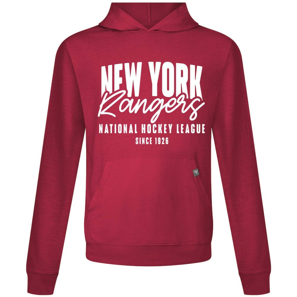 New York Rangers Levelwear Relay Response Pullover Hoodie Red