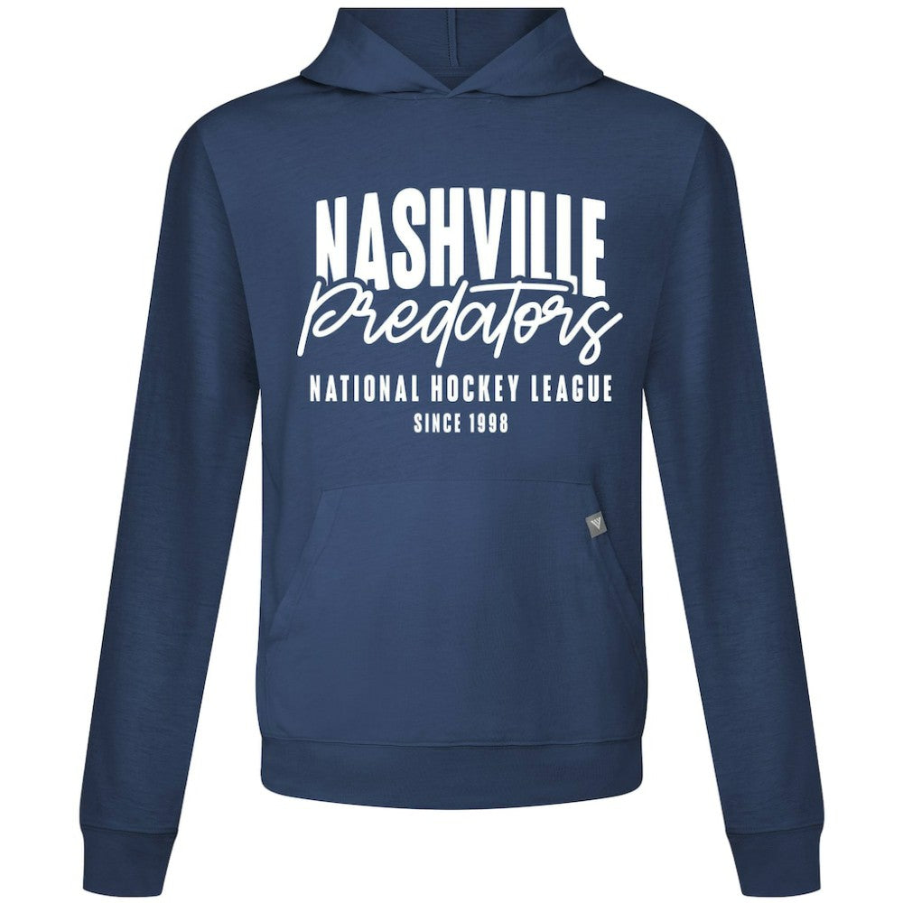 Nashville Predators Levelwear Relay Response Pullover Hoodie Navy