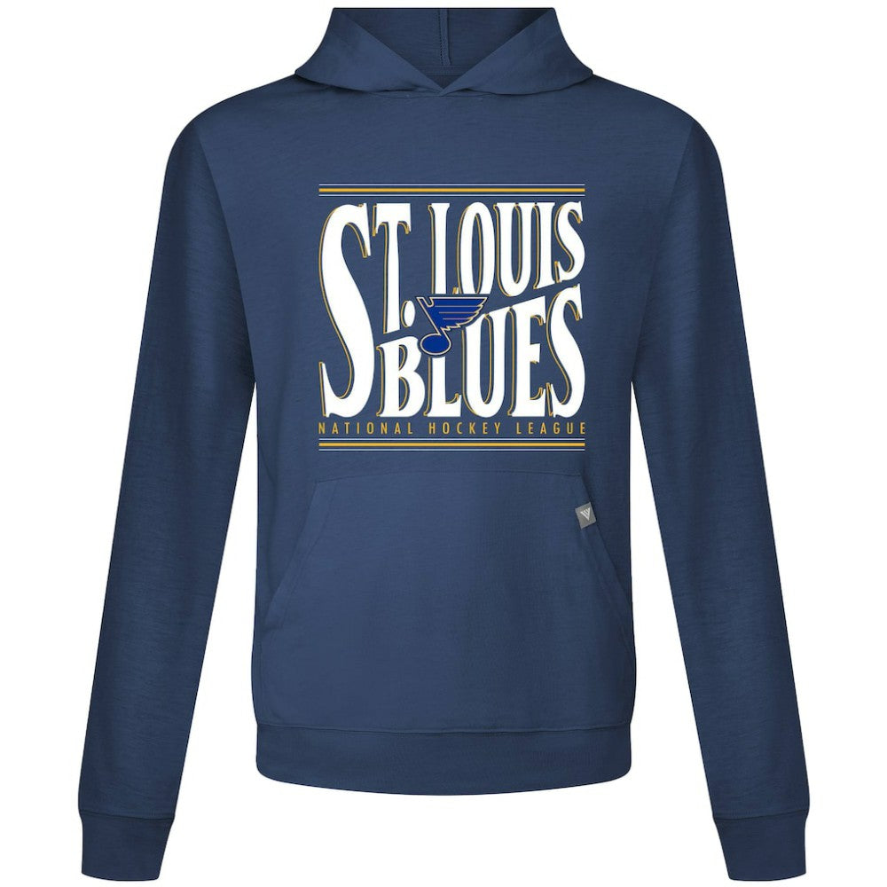 St. Louis Blues Levelwear Relay Powerhouse Pullover Hoodie Navy